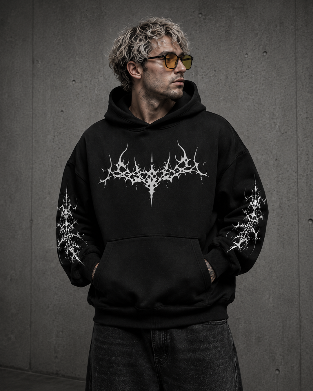 Demon Scar Street Hoodie