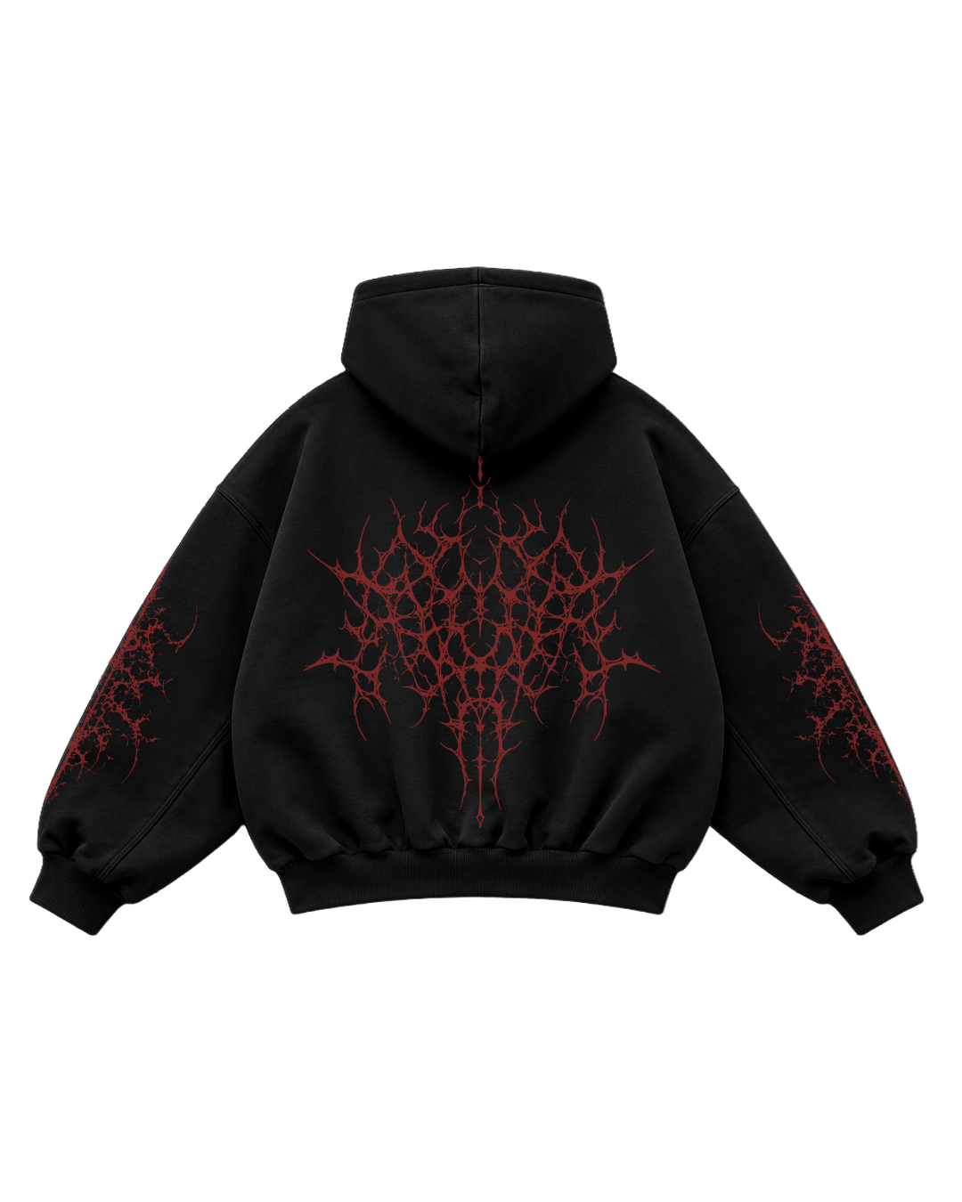 Demon Scar Red Hoodie