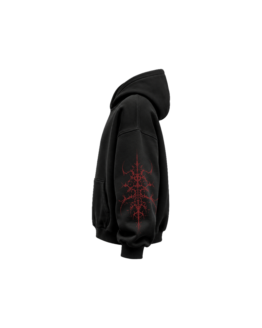 Demon Scar Red Hoodie