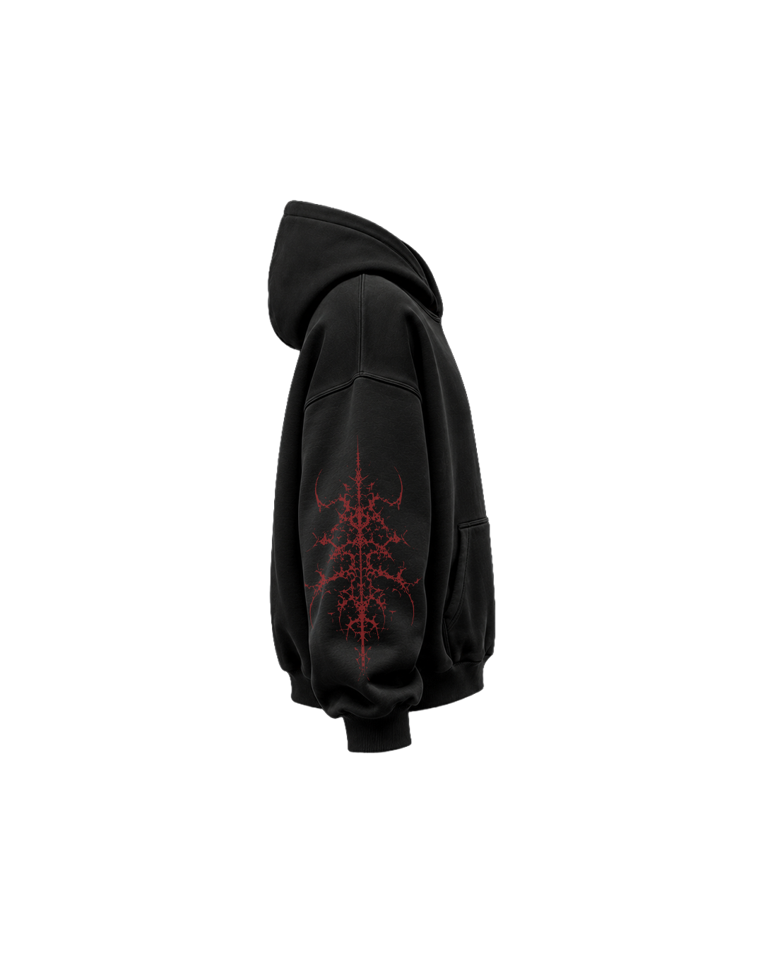 Demon Scar Red Hoodie