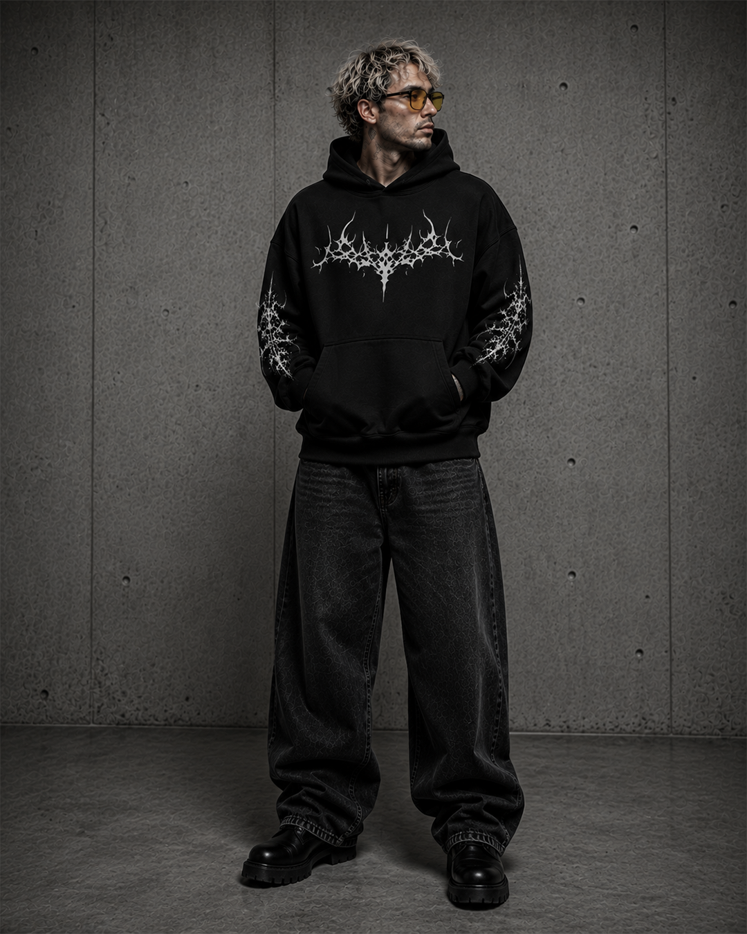 Demon Scar Street Hoodie